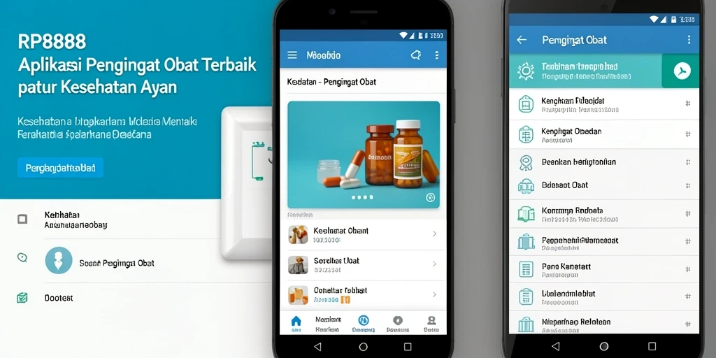 Tampilan antarmuka RP8888 yang simpel dan informatif.